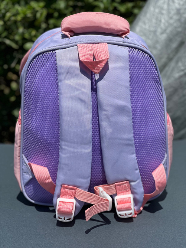 کوله بچگانه وارداتی برند Fashion_Bag مدل دو دکمه برزنتی