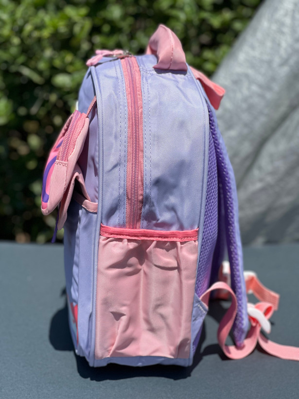 کوله بچگانه وارداتی برند Fashion_Bag مدل دو دکمه برزنتی