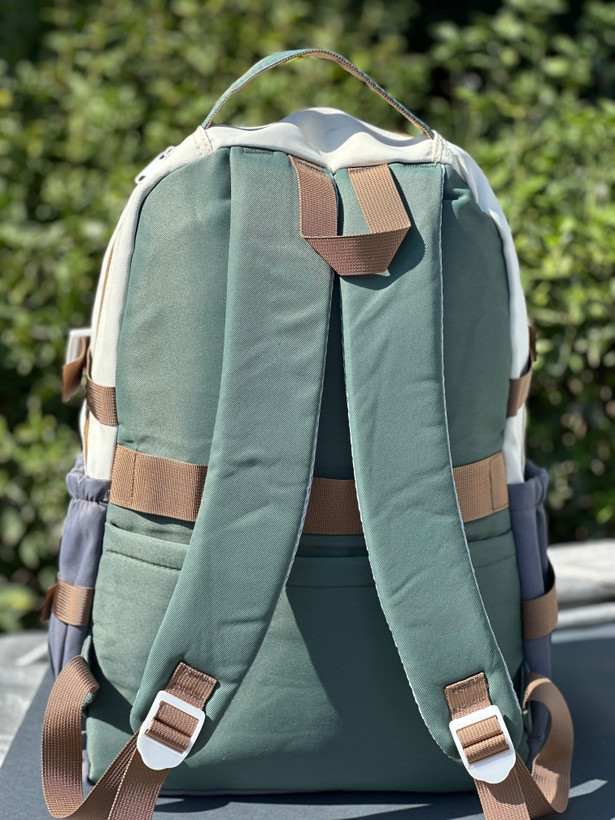 کوله پشتی فانتزی وارداتی Fashion مدل پیکسل پارچه کتان