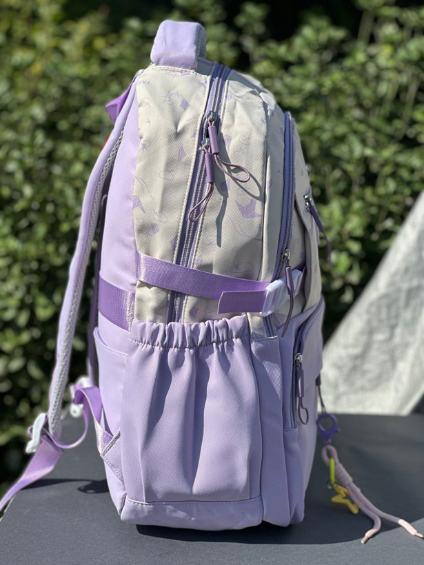 کوله مدرسه وارداتی فانتزی Fashion_Bag مدل خوش شانس پارچه کتان